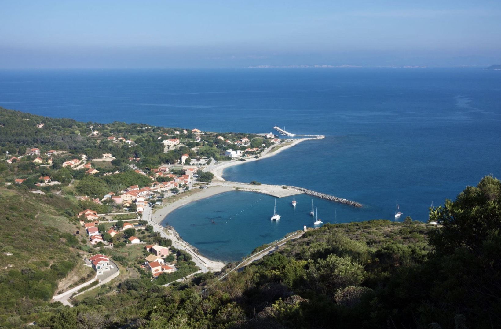 Port of Othonoi at Ammos in the Diapontia Islands